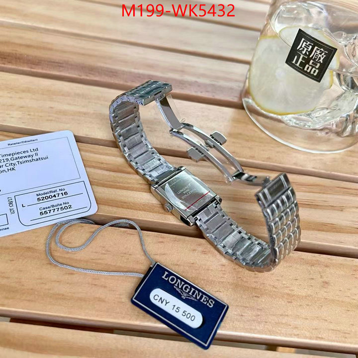 Watch(TOP)-Longines 2024 perfect replica designer ID: WK5432 $: 199USD