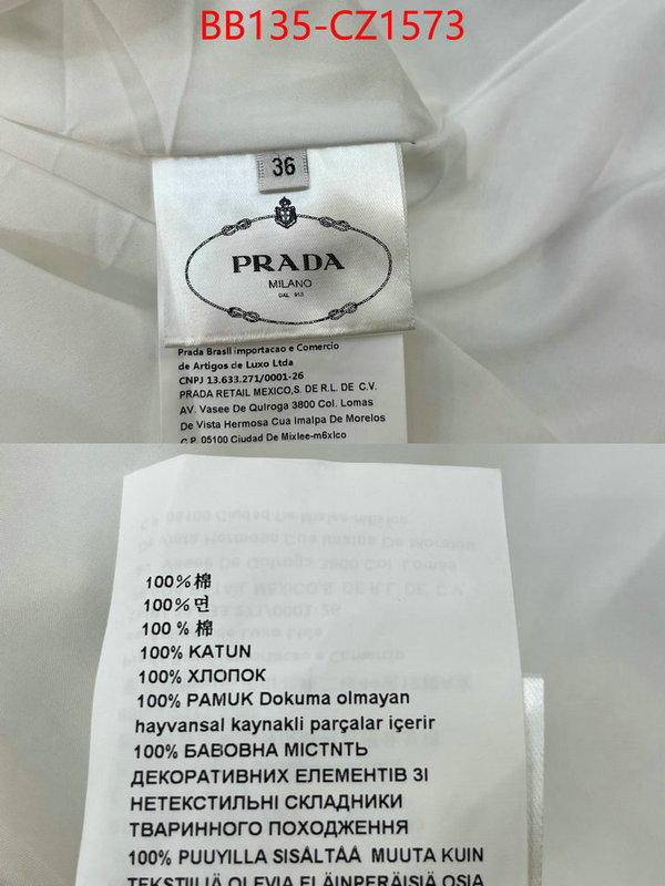 Clothing-Prada best luxury replica ID: CZ1573 $: 135USD