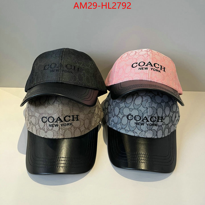 Cap(Hat)-Coach we provide top cheap aaaaa ID: HL2792 $: 29USD