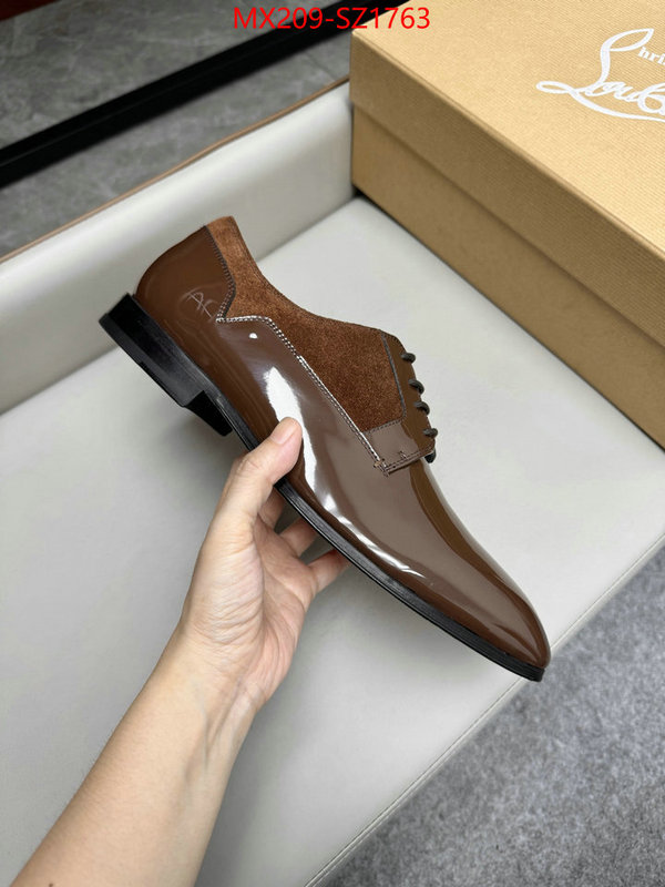 Men Shoes-Christian Louboutin cheap wholesale ID: SZ1763 $: 209USD