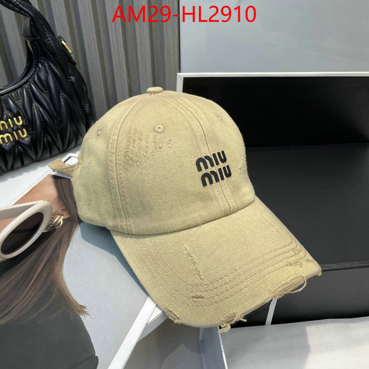 Cap(Hat)-Miu Miu best website for replica ID: HL2910 $: 29USD