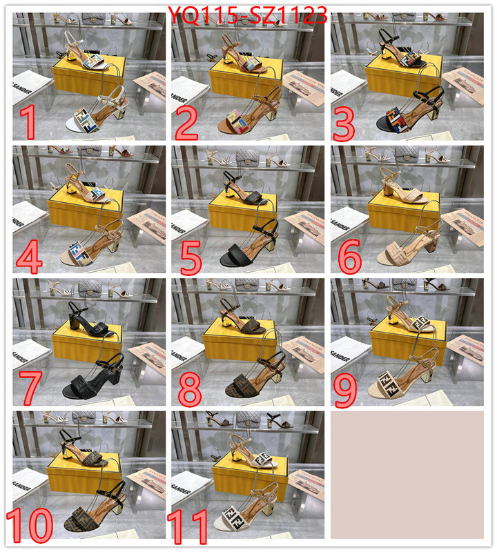 Women Shoes-Fendi online from china ID: SZ1123 $: 115USD