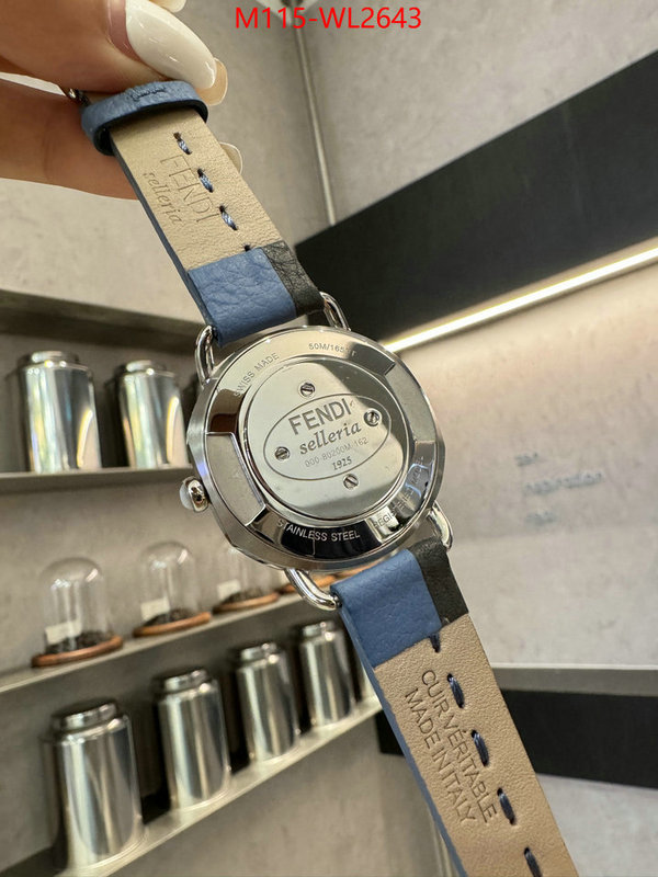 Watch(4A)-Fendi for sale online ID: WL2643 $: 115USD