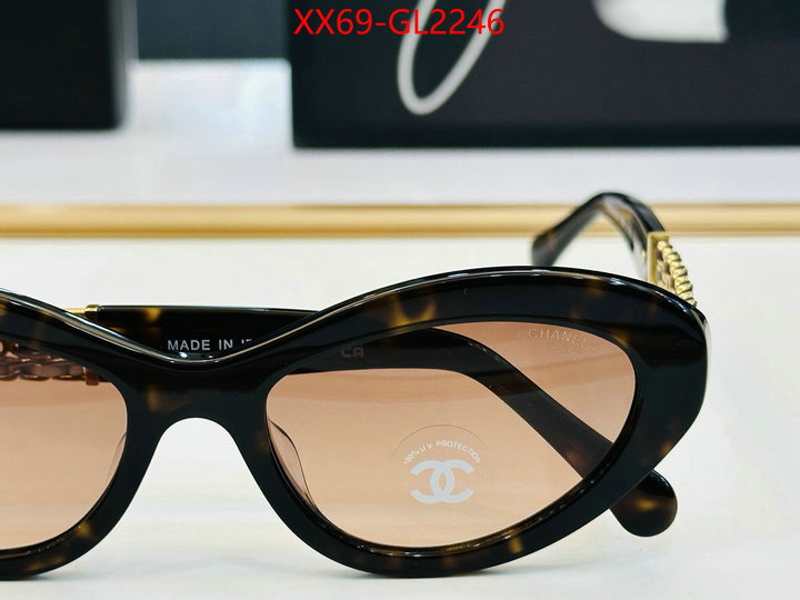 Glasses-Chanel only sell high-quality ID: GL2246 $: 69USD