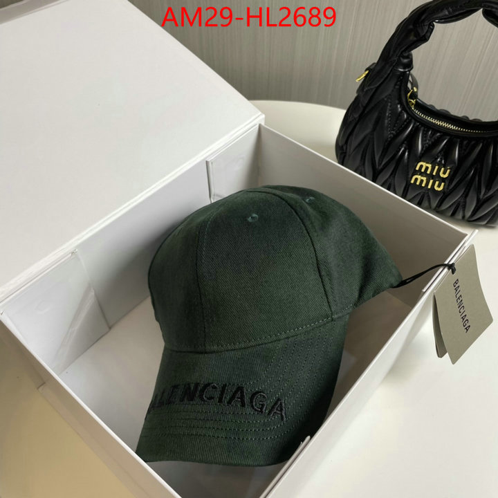 Cap(Hat)-Balenciaga replica best ID: HL2689 $: 29USD