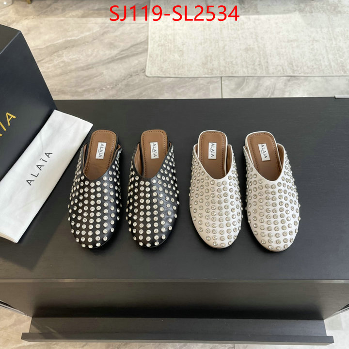 Women Shoes-ALAIA what is top quality replica ID: SL2534 $: 119USD