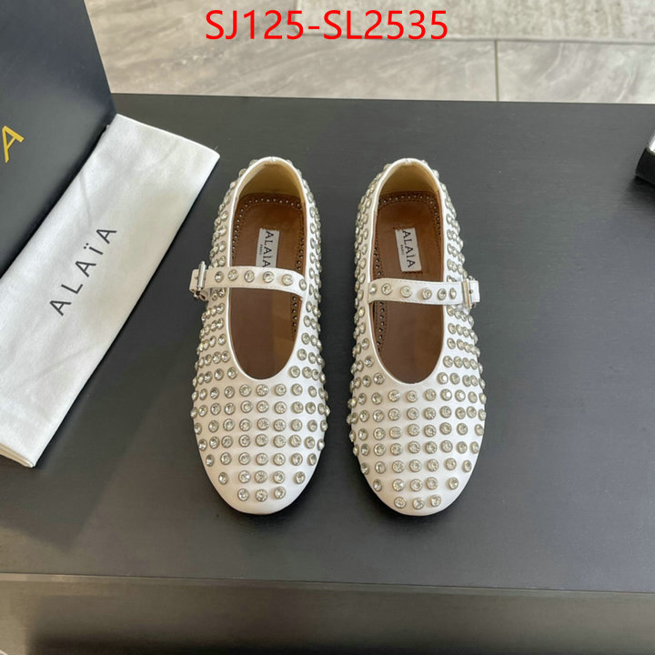 Women Shoes-ALAIA replica 1:1 ID: SL2535 $: 125USD