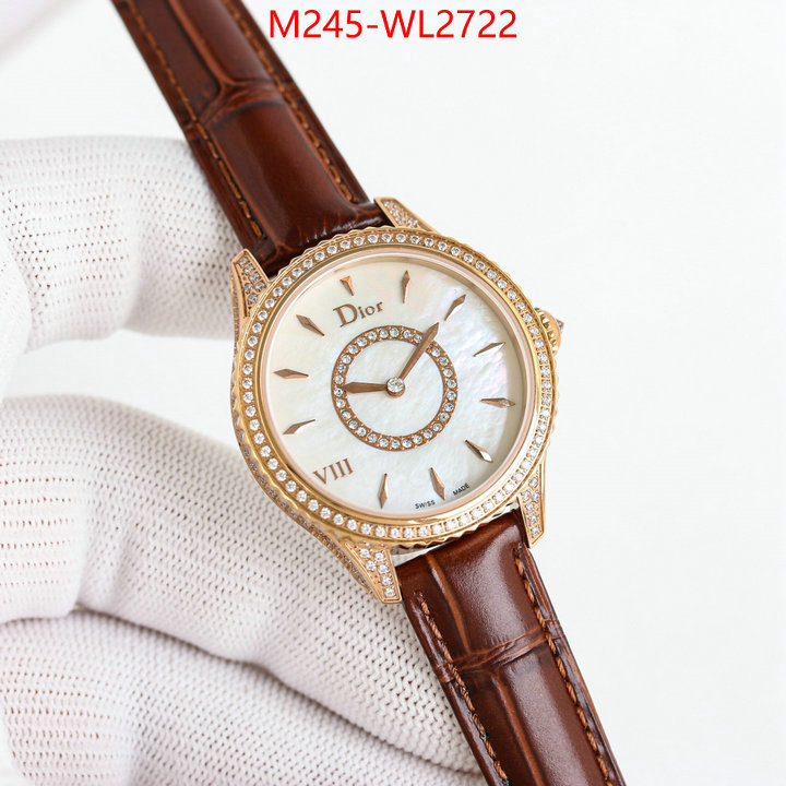 Watch(TOP)-Dior sell high quality ID: WL2722 $: 245USD