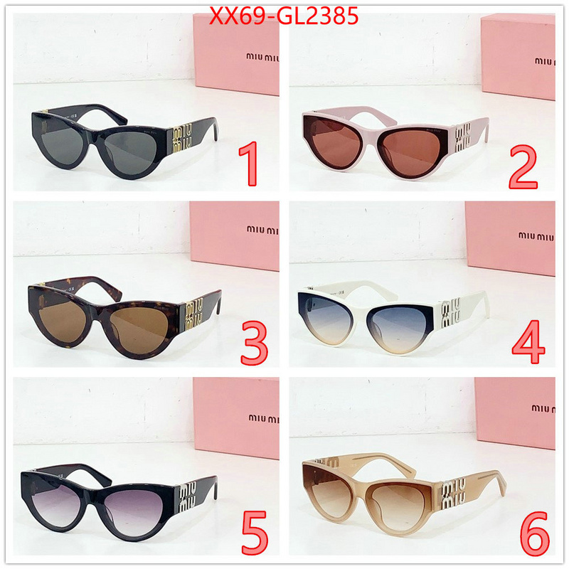 Glasses-Miu Miu designer fashion replica ID: GL2385 $: 69USD