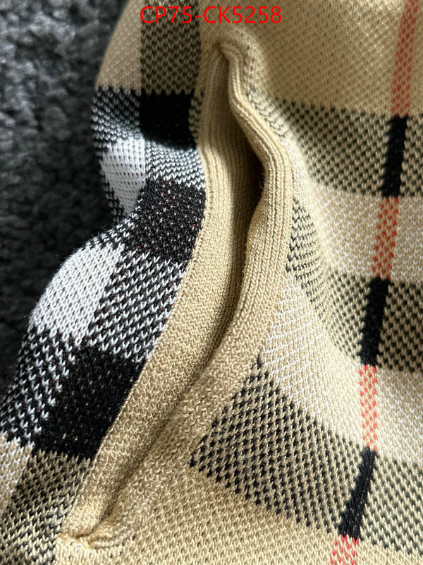 Clothing-Burberry perfect ID: CK5258 $: 75USD