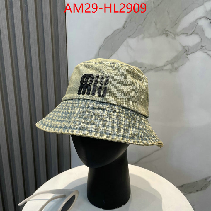 Cap(Hat)-Miu Miu designer 7 star replica ID: HL2909 $: 29USD