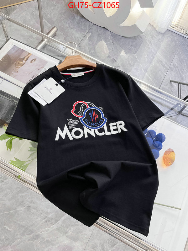 Clothing-Moncler outlet sale store ID: CZ1065 $: 75USD
