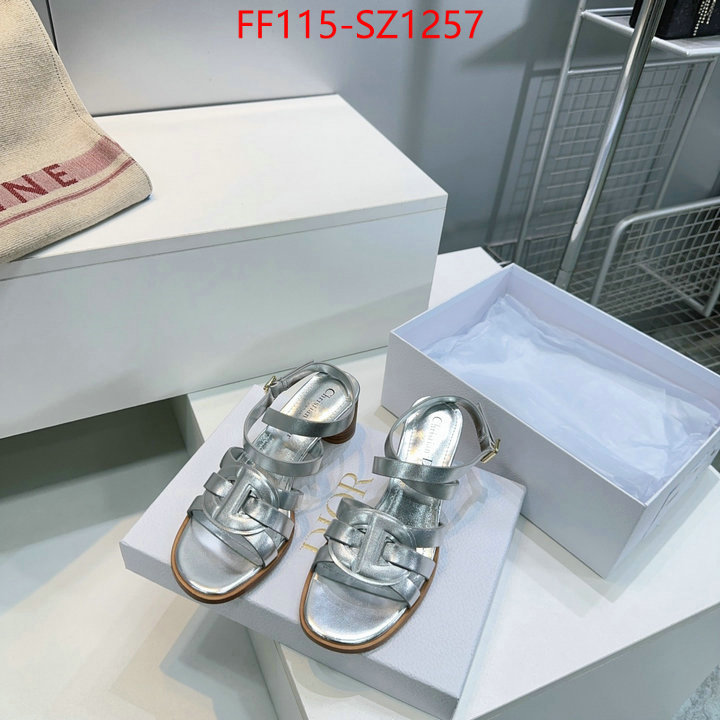 Women Shoes-Dior buy 2024 replica ID: SZ1257 $: 115USD