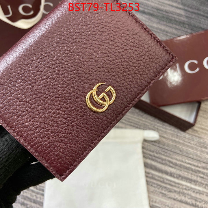 Gucci Bags(TOP)-Wallet- replcia cheap ID: TL3253 $: 79USD,