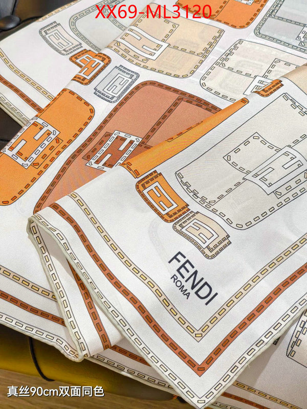 Scarf-Fendi wholesale sale ID: ML3120 $: 69USD
