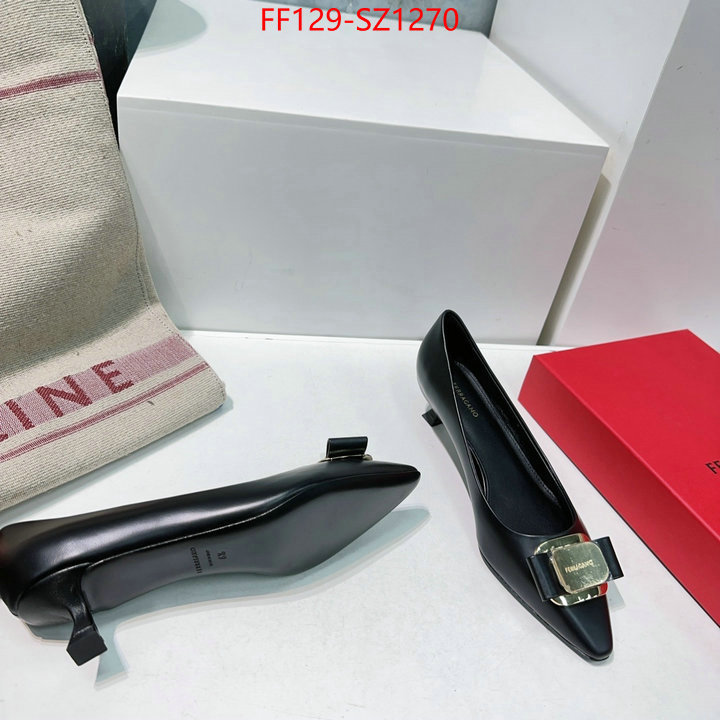 Women Shoes-Ferragamo high quality designer replica ID: SZ1270 $: 129USD