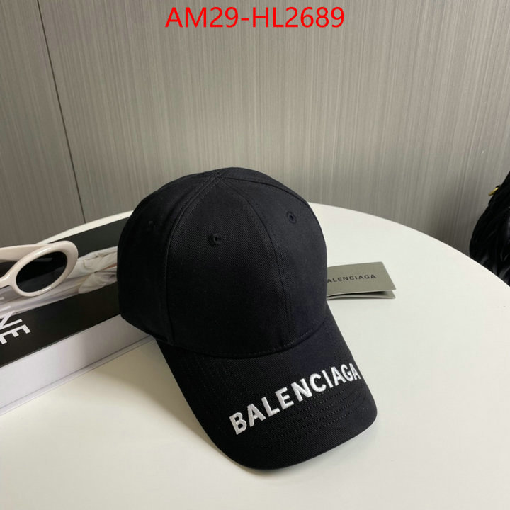 Cap(Hat)-Balenciaga replica best ID: HL2689 $: 29USD