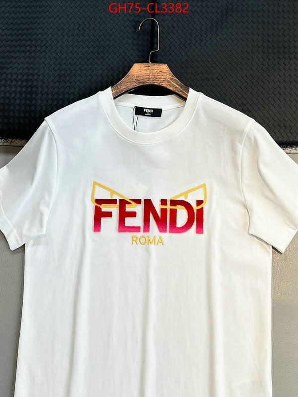 Clothing-Fendi replica aaaaa designer ID: CL3382 $: 75USD