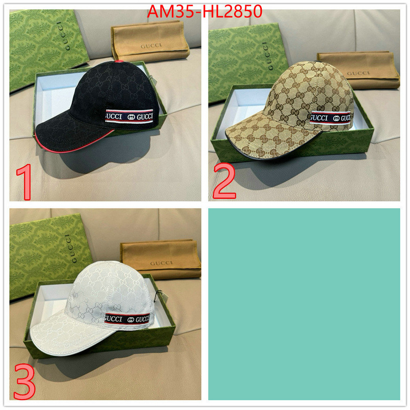 Cap(Hat)-Gucci where quality designer replica ID: HL2850 $: 35USD