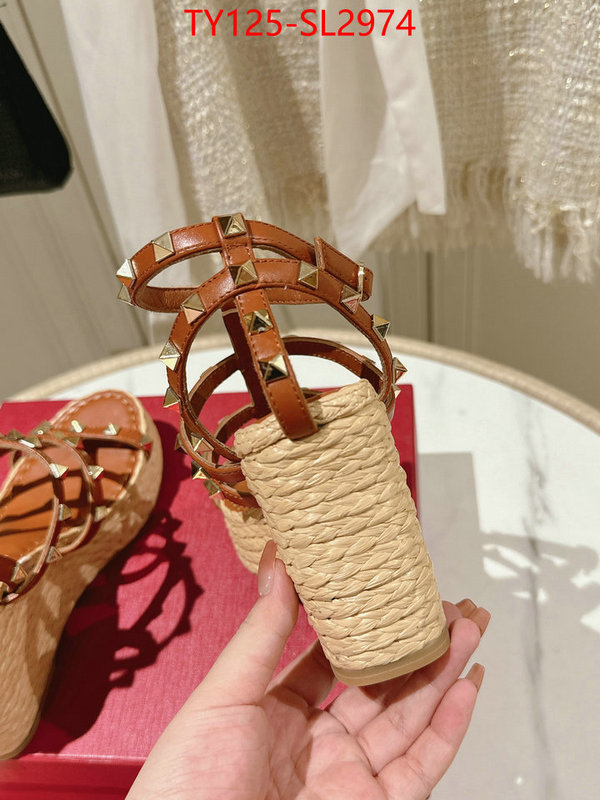 Women Shoes-Valentino replica 1:1 ID: SL2974 $: 125USD