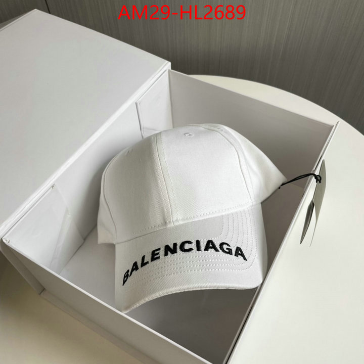 Cap(Hat)-Balenciaga replica best ID: HL2689 $: 29USD
