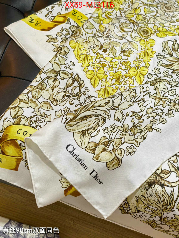 Scarf-Dior luxury ID: ML3116 $: 69USD