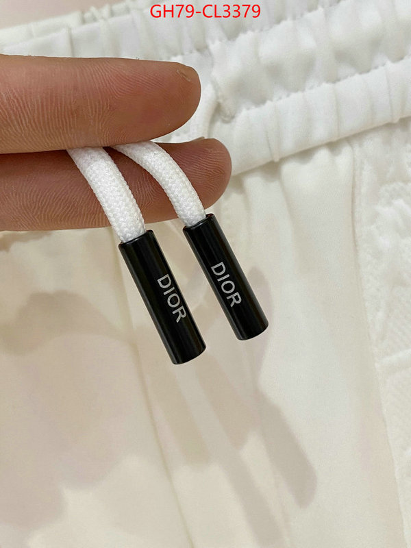 Clothing-Dior cheap high quality replica ID: CL3379 $: 79USD