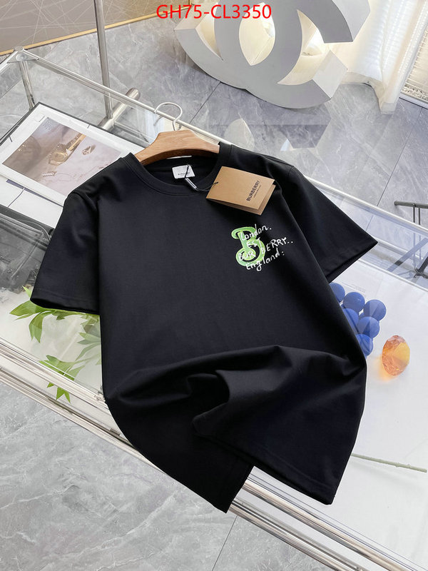Clothing-Burberry top perfect fake ID: CL3350 $: 75USD