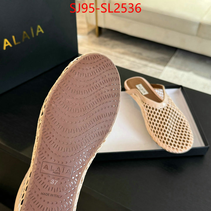 Women Shoes-ALAIA top quality designer replica ID: SL2536 $: 95USD