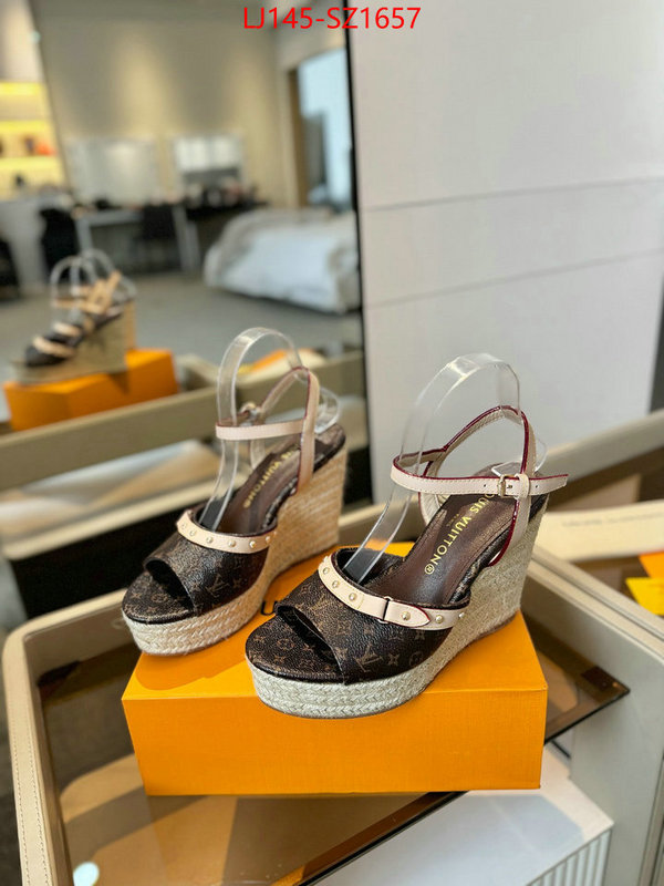 Women Shoes-LV what best replica sellers ID: SZ1657 $: 145USD
