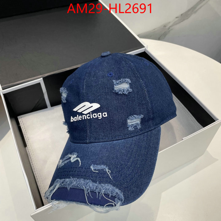 Cap(Hat)-Balenciaga styles & where to buy ID: HL2691 $: 29USD