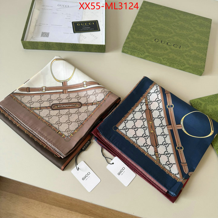 Scarf-Gucci what are the best replica ID: ML3124 $: 55USD