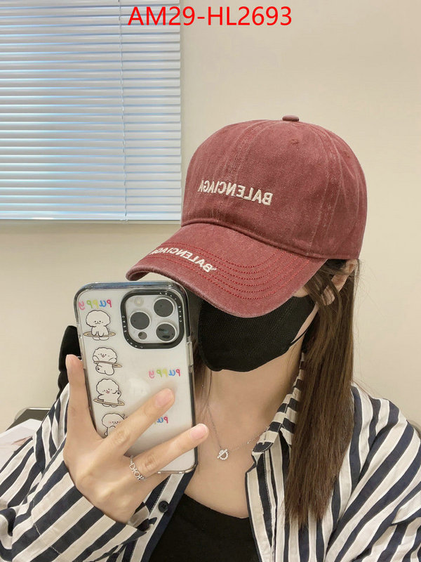 Cap(Hat)-Balenciaga we offer ID: HL2693 $: 29USD