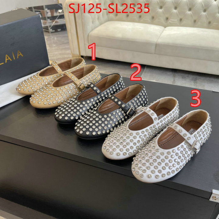 Women Shoes-ALAIA replica 1:1 ID: SL2535 $: 125USD