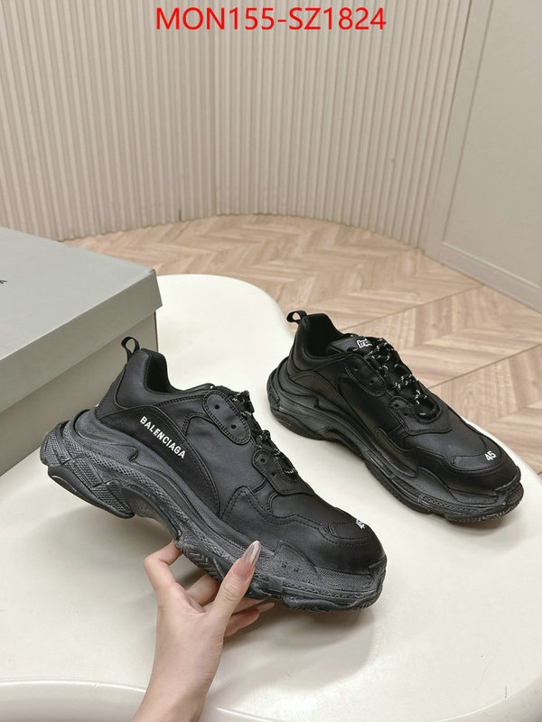 Men Shoes-Balenciaga new designer replica ID: SZ1824 $: 155USD