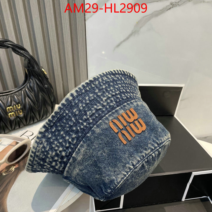 Cap(Hat)-Miu Miu designer 7 star replica ID: HL2909 $: 29USD