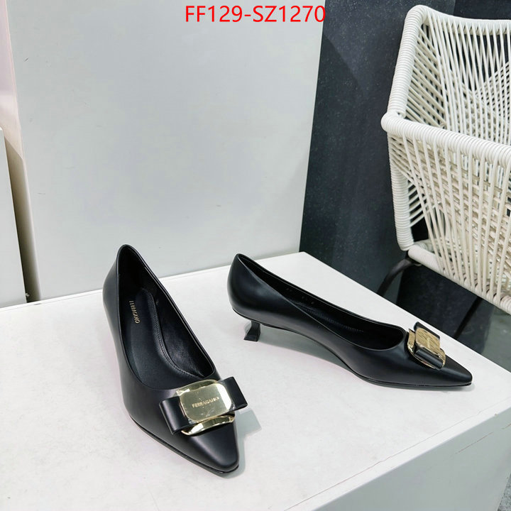 Women Shoes-Ferragamo high quality designer replica ID: SZ1270 $: 129USD