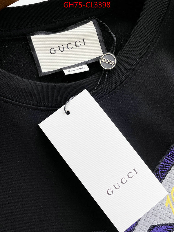 Clothing-Gucci the online shopping ID: CL3398 $: 75USD