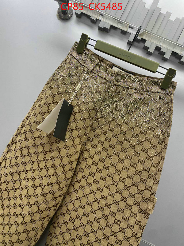 Clothing-Gucci online sales ID: CK5485 $: 85USD