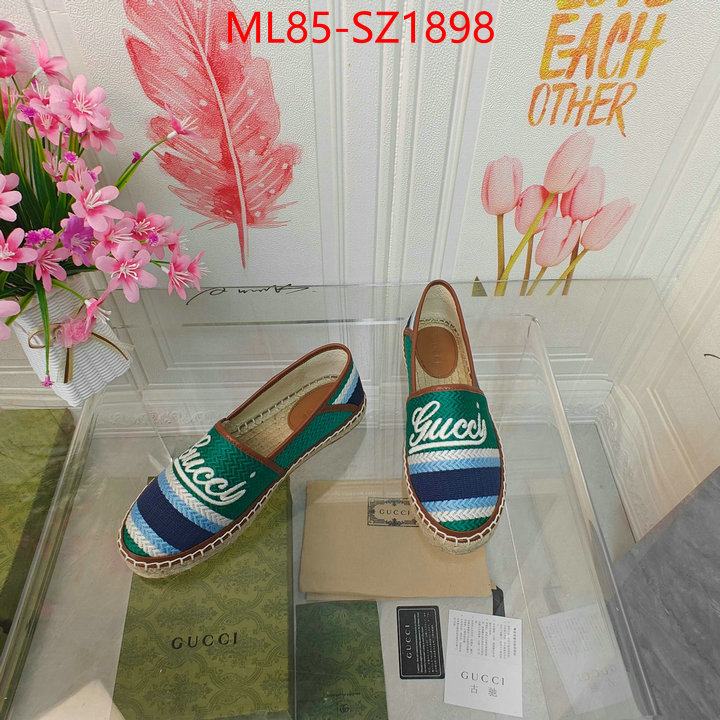 Women Shoes-Gucci 2024 replica wholesale cheap sales online ID: SZ1898 $: 85USD