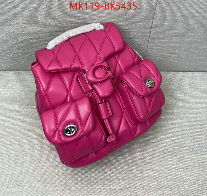 Coach Bags(4A)-Backpack- top quality designer replica ID: BK5435 $: 119USD,