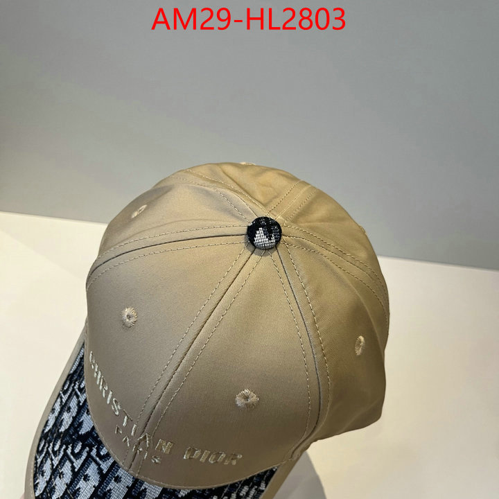 Cap (Hat)-Dior luxury fake ID: HL2803 $: 29USD