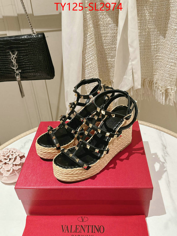 Women Shoes-Valentino replica 1:1 ID: SL2974 $: 125USD