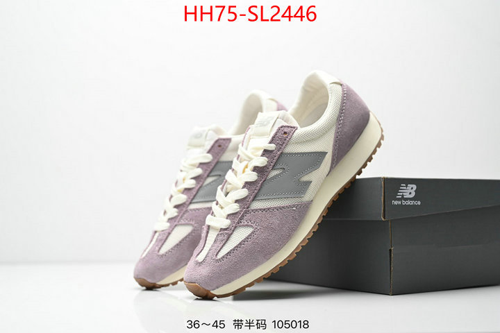 Women Shoes-New Balance exclusive cheap ID: SL2446 $: 75USD