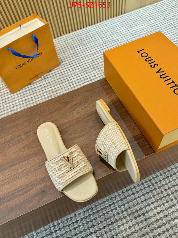 Women Shoes-LV the quality replica ID: SZ1653 $: 75USD