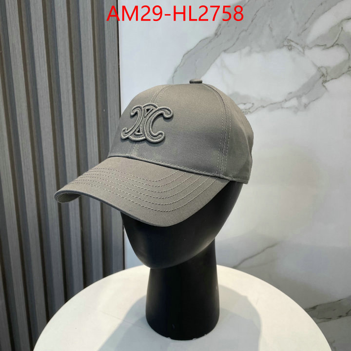 Cap(Hat)-Celine the best quality replica ID: HL2758 $: 29USD