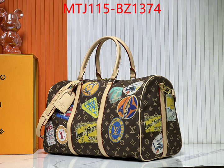 LV Bags(4A)-Keepall BandouliRe 45-50- 1:1 ID: BZ1374 $: 115USD,