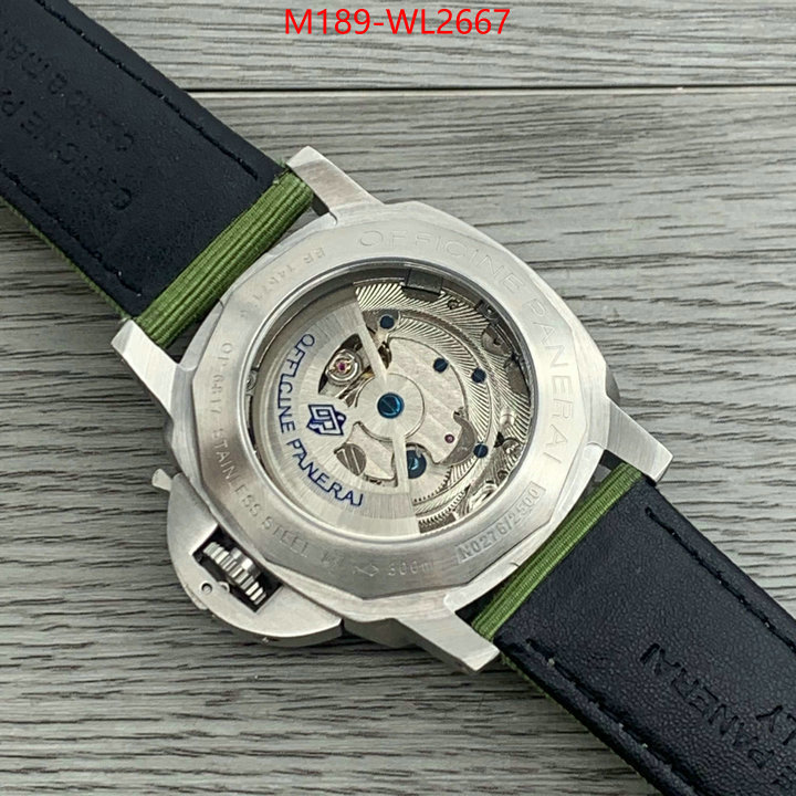 Watch(4A)-Panerai luxury shop ID: WL2667 $: 189USD-shoes yupoo Watch(4A)-Panerai luxury shop ID: WL2667 $: 189USD