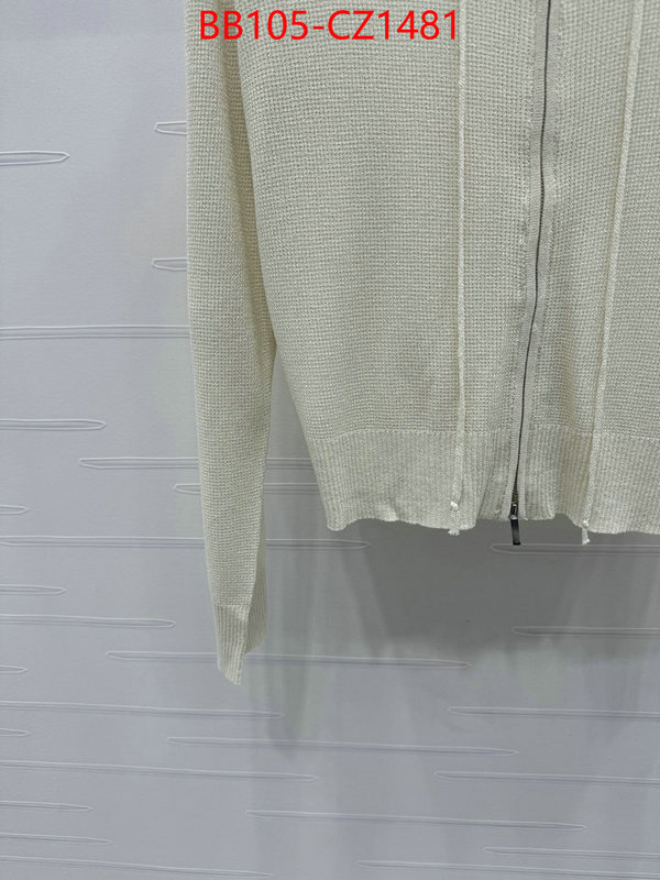 Clothing-Dior what is top quality replica ID: CZ1481 $: 105USD