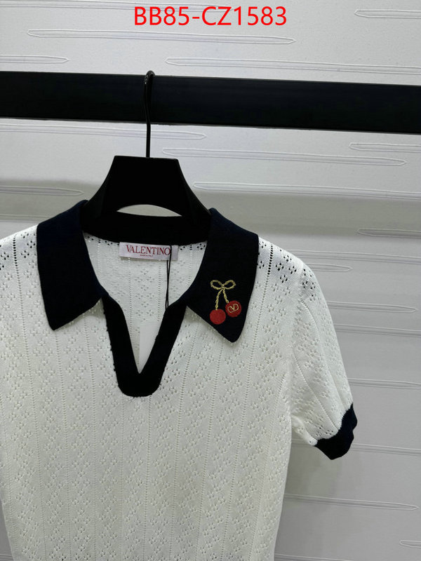 Clothing-Valentino replcia cheap ID: CZ1583 $: 85USD